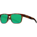 コスタデルマール メンズ サングラス・アイウェア アクセサリー Costa Del Mar Spearo 580G Polarized Sunglasses Matte Tortoise/Green Mirror