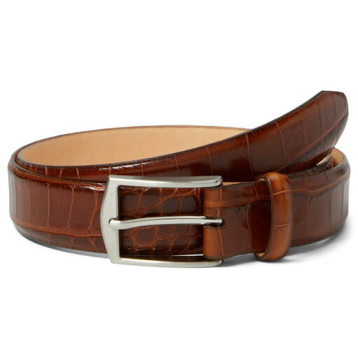 マーティンディングマン メンズ ベルト アクセサリー William 2 Buckle Chestnut マーティンディングマン メンズ ベルト アクセサリー William 2 Buckle Chestnut