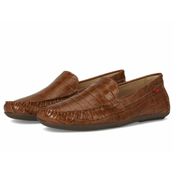 マークジョセフニューヨーク メンズ スリッポン・ローファー シューズ BROADWAY Cognac Croco