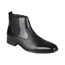 ヴァンセ カンパニー メンズ ブーツ シューズ Alex Chelsea Boot Black Faux Leather