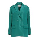 【送料無料】 ヴァレンティノ ガラヴァーニ レディース ジャケット&ブルゾン アウター Blazers Green