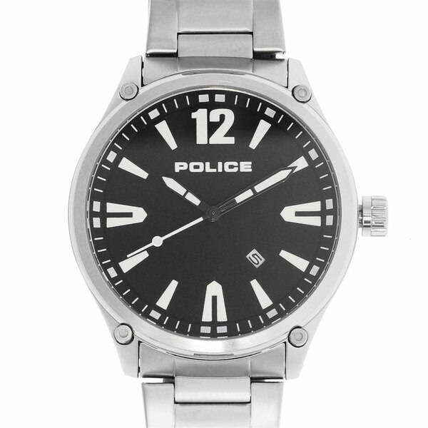 ポリス 腕時計（メンズ） 【送料無料】 883ポリス レディース 腕時計 アクセサリー 15244 Stainless Steel Watch Blk/Slv 02M