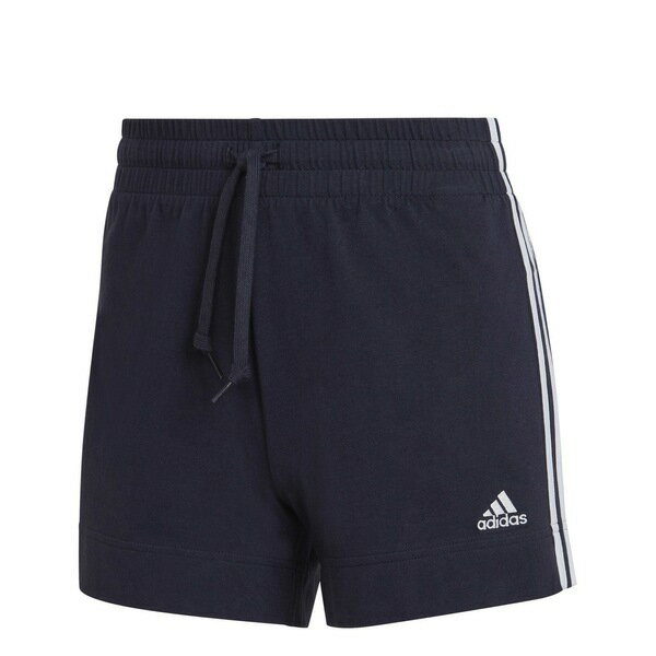 【送料無料】 アディダス レディース カジュアルパンツ ボトムス Essential 3 Stripe Shorts Legend Ink