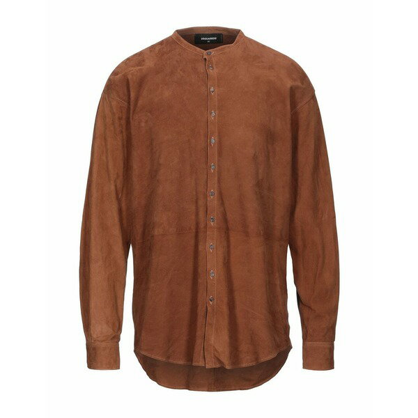 ディースクエアード DSQUARED2 メンズ シャツ トップス Shirts Brown