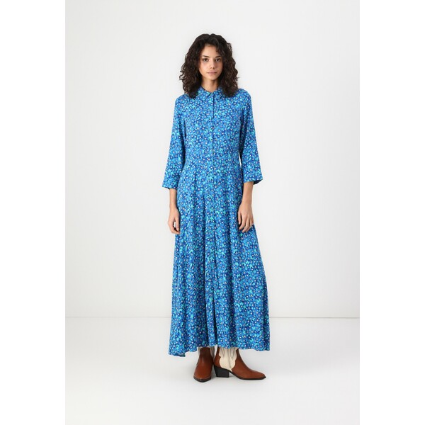 ヤス レディース ワンピース トップス YASSAVANNA LONG SHIRT DRESS - Shirt dress - pool green
