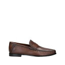 【送料無料】 サントーニ メンズ スリッポン・ローファー シューズ Loafers Brown
