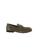 【送料無料】 カルピエーレ メンズ スリッポン・ローファー シューズ Loafers Green