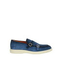 【送料無料】 サントーニ メンズ スリッポン・ローファー シューズ Loafers Blue
