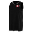 アンティグア レディース Tシャツ トップス San Francisco 49ers Antigua Women's Establishment Tank Top Black