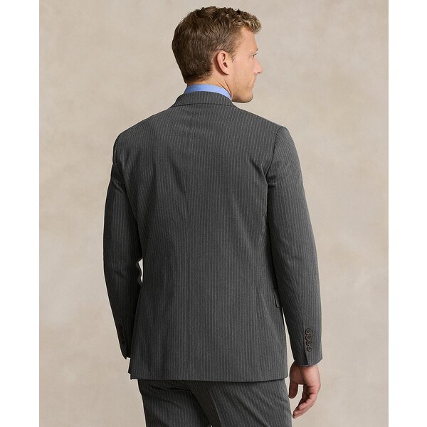 ラルフローレン メンズ ジャケット＆ブルゾン アウター Men's Striped Sport Coat Medium Grey