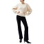 フレンチコネクション レディース ニット&セーター アウター Women's Layon Jini Braided Sweater Classic Cream 49,800円