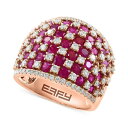 エフィー コレクション メンズ リング アクセサリー EFFY Emerald (3-3/4 ct. t.w.) & Diamond (1-1/5 ct. t....