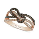 ルヴァン メンズ リング アクセサリー Chocolatier Gladiator Knots¢ Diamond Statement Ring (5/...