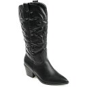 ジャーニーコレクション レディース ブーツ シューズ Women's Chantry Mid Shaft Western Boots Black