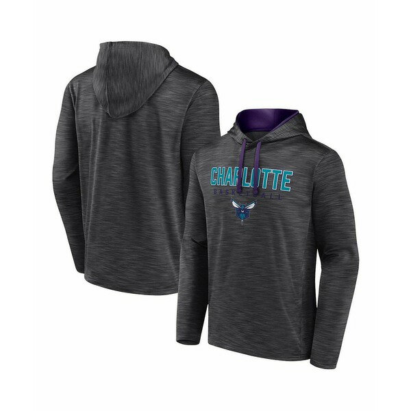 եʥƥ  ѡåȥ  Men's Heather Charcoal Charlotte Hornet...