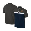 コロシアム メンズ シャツ トップス Men's Charcoal Virginia Cavaliers Two Yutes Polo Charcoal(4)