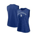 ナイキ レディース カットソー トップス Women's Royal Los Angeles Dodgers Muscle Play Tank Top Roya...