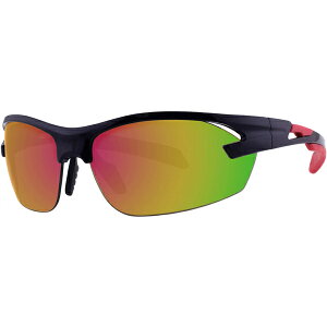 サーフアンドスポーツ メンズ サングラス・アイウェア アクセサリー Surf N Sport Gordonville Sunglasses Black/Red Mirror