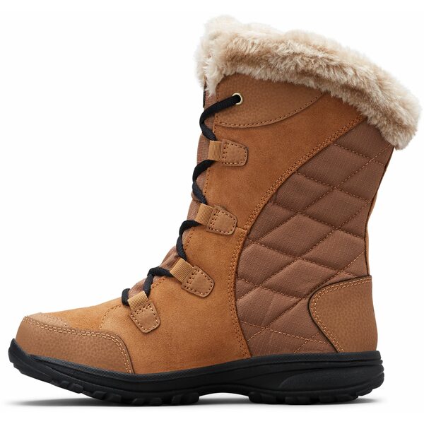 コロンビア レディース ブーツ＆レインブーツ シューズ Columbia Women's Ice Maiden II 200g Waterproof Winter Boots Elk/Black