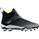 A_[A[}[ Y TbJ[ X|[c Under Armour Men's Hammer MC Football Cleats Black/White