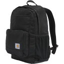 カーハート メンズ バックパック・リュックサック バッグ Carhartt 23L Single Compartment Backpack Black