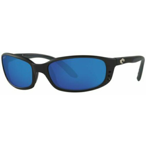 コスタデルマール メンズ サングラス・アイウェア アクセサリー Costa Del Mar Men's Brine 580P Polarized Sunglasses Blue/Black