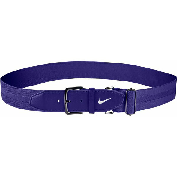 ナイキ メンズ ランニング スポーツ Nike Adult Adjustable Baseball/Softball Belt 3.0 Purple/White