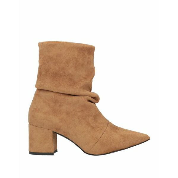 【送料無料】 ニラアンドニラ レディース ブーツ シューズ Ankle boots Camel