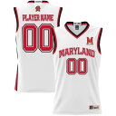 ゲームデイグレーツ メンズ ユニフォーム トップス Maryland Terrapins GameDay Greats Unisex Lightweight NIL PickAPlayer Basketball Jersey White