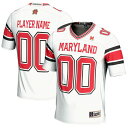 ゲームデイグレーツ メンズ ユニフォーム トップス Maryland Terrapins GameDay Greats NIL PickAPlayer Football Jersey White