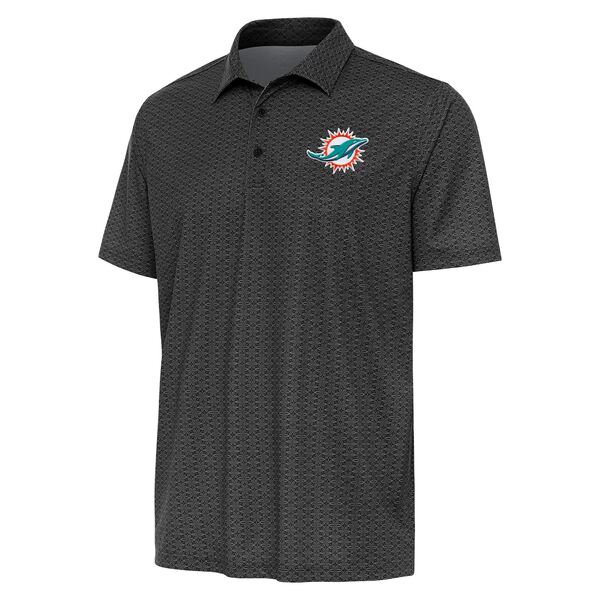 AeBOA Y |Vc gbvX Miami Dolphins Antigua Relic Polo Black