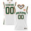 ǥ졼  ˥ե ȥåץ Miami Hurricanes NIL PickAPlayer Lightweight Basketball Jersey White