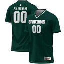 ゲームデイグレーツ メンズ ユニフォーム トップス Michigan State Spartans GameDay Greats NIL PickAPlayer Lightweight Soccer Jersey Green