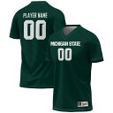 ゲームデイグレーツ メンズ ユニフォーム トップス Michigan State Spartans GameDay Greats Unisex NIL PickAPlayer Lightweight Women's Soccer Jersey Green