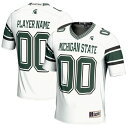 ゲームデイグレーツ メンズ ユニフォーム トップス Michigan State Spartans GameDay Greats NIL PickAPlayer Football Jersey White