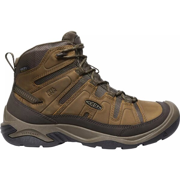 キーン メンズ ブーツ シューズ KEEN Men's Circadia Waterproof Hiking Boots Bison