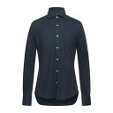 【送料無料】 フィナモレ 1925 メンズ シャツ トップス Shirts Midnight blue