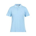 【送料無料】 トラサルディ メンズ ポロシャツ トップス Polo shirts Sky blue