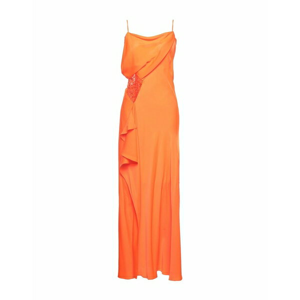 ヴェルサーチ VERSACE レディース ワンピース トップス Long dresses Orange