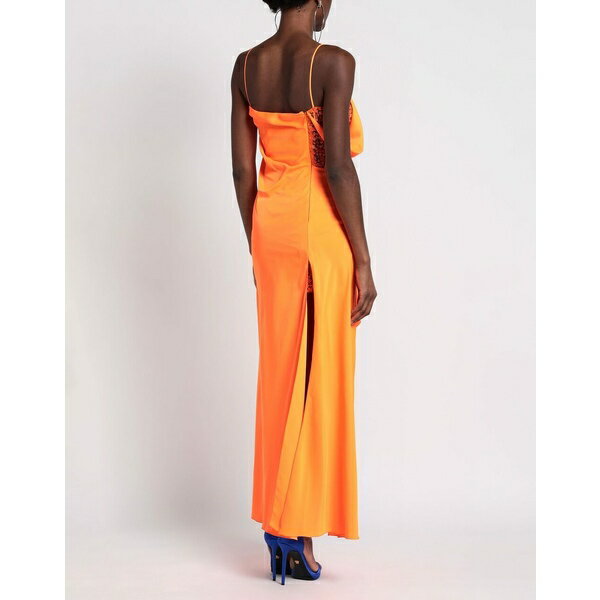 ヴェルサーチ VERSACE レディース ワンピース トップス Long dresses Orange