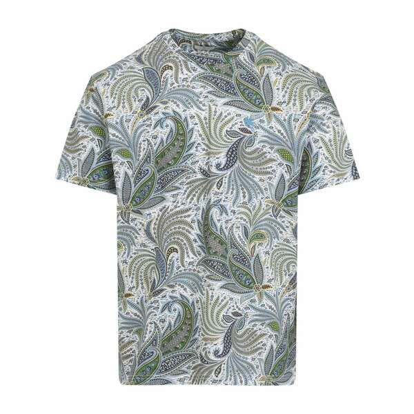 ■トップスサイズ 単位(cm) USサイズ｜胸囲(cm) XS(32-34in)｜84 S(34-36in)｜88 M(36-38in)｜94 L(38-40in)｜100 XL(42-44in)｜106 ■ブランド ETRO (エトロ)■商品名 Paisley-print t-shirt■こちらの商品は米国・ヨーロッパからお取り寄せ商品となりますので、 お届けまで10日〜2週間前後お時間頂いております。 ■各ブランド・商品・デザインによって大きな差異がある場合がございます。 ■あくまで平均的なサイズ表ですので、「参考」としてご利用ください。 ■店内全品【送料無料】です！（※沖縄・離島は別途送料3,300円がかかります）