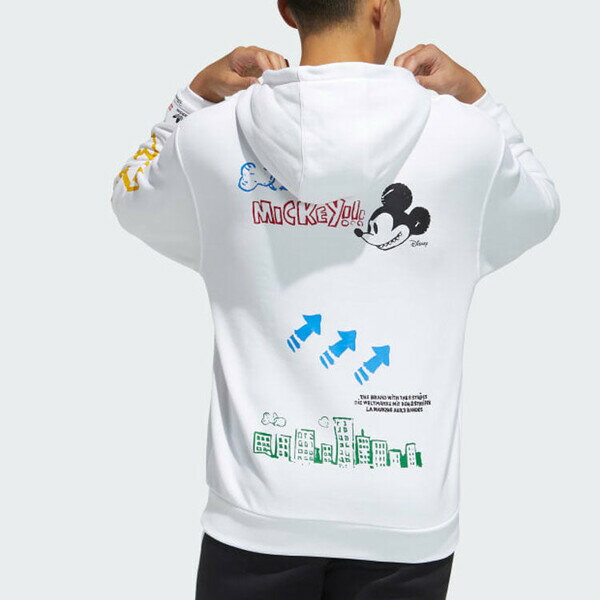 adidas アディダス メンズ スニーカー 【adidas originals Fangtastic Series Disney Mickey Printing Pullover White H09182】 サイズ US_M_XXS