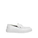 ALBERTO GUARDIANI アルベルト ガルディアーニ スリッポン・ローファー シューズ メンズ Loafers White