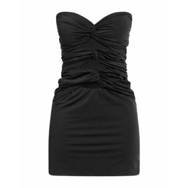 【送料無料】 アクチュアリー レディース ワンピース トップス Mini dresses Black