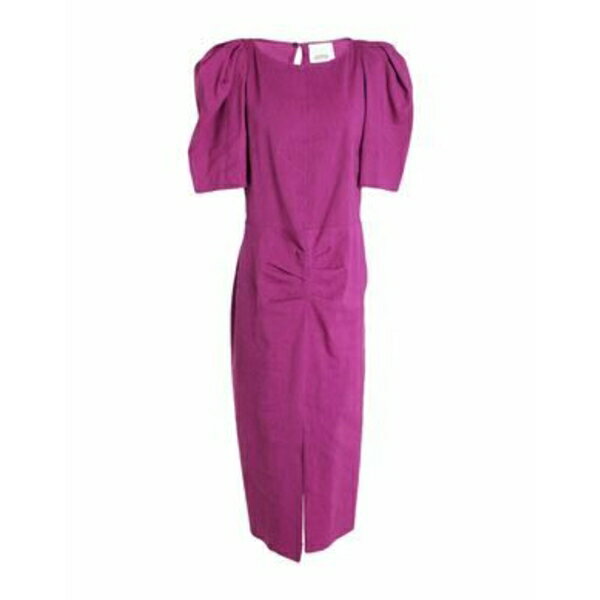 【送料無料】 イザベル マラン レディース ワンピース トップス Midi dresses Purple