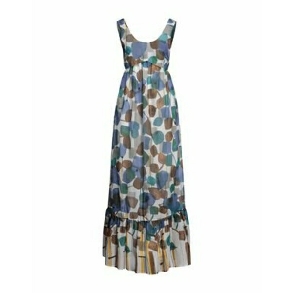 【送料無料】 マニラグレース レディース ワンピース トップス Maxi dresses Blue