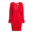 【送料無料】 アレクサンドル・ボーティエ レディース ワンピース トップス Mini dresses Red