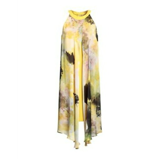 【送料無料】 ミレラ マッテイーニ レディース ワンピース トップス Midi dresses Yellow 【送料無料】 ミレラ マッテイーニ レディース ワンピース トップス Midi dresses Yellow