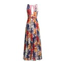 【送料無料】 エトロ レディース ワンピース トップス Maxi dresses Purple