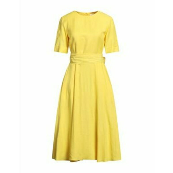 【送料無料】 パロッシュ レディース ワンピース トップス Midi dresses Yellow